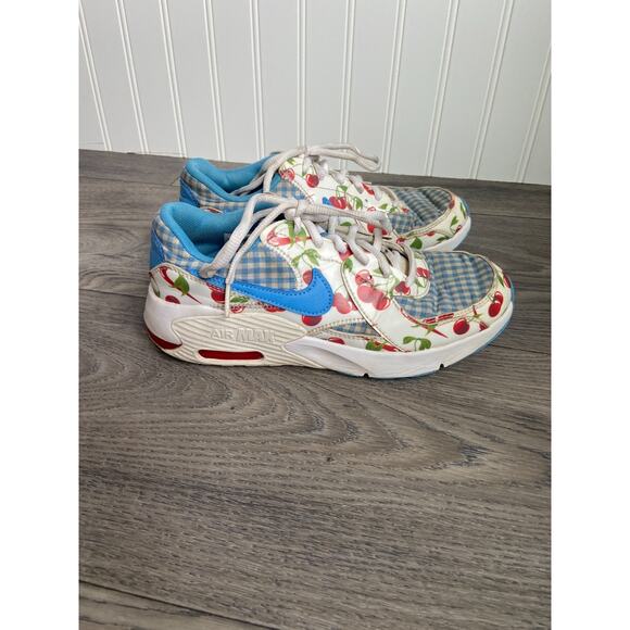 Nike Air Max Excee GS 'Cherry' CW5807-100 Youth Size 4Y Slip On Sneakers - Picture 5 of 8